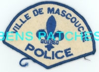 CANADA,QUEBEC,MASCOUCHE POLICE 1